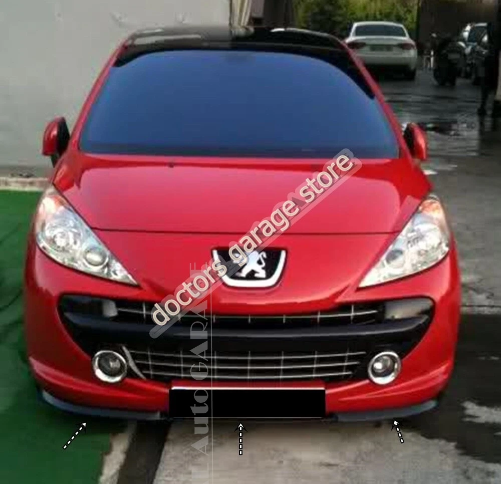 

Для PEUGEOT 207 CUPRA R передний спойлер бампер губа Европейский спойлер губа Универсальный 3 шт. Комплект кузова автомобильный аксессуар Спортивно...