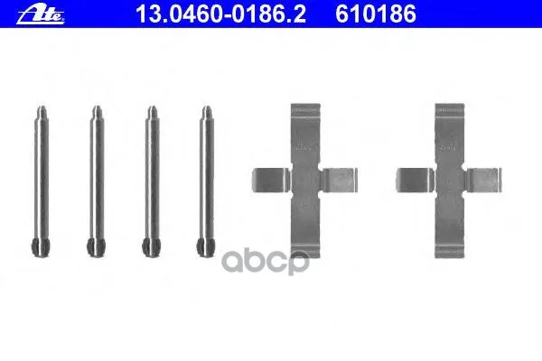 Комплект Монтажный Тормозных Колодок Ate арт. 13.0460 0186.2|Электрические ломтерезки| |
