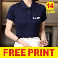 yestee polo shirt summer breathable solid color lapel short sleeved unisex casual top custom printed embroidered logo 2022