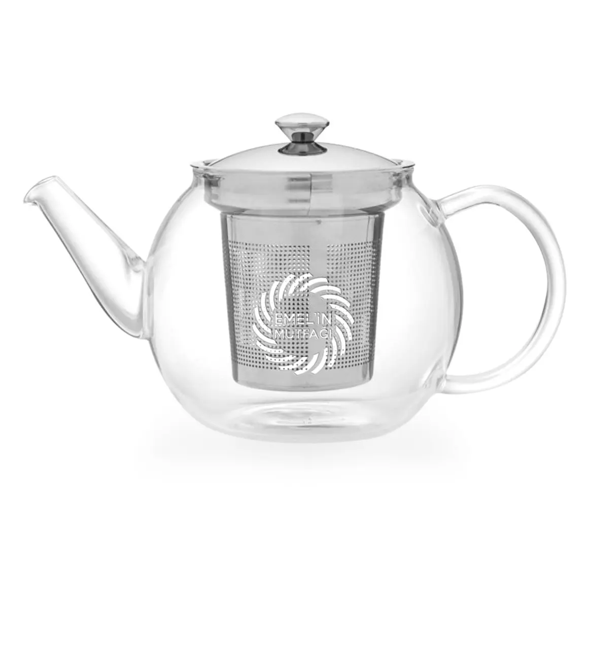 

Personalized Strainer Glass Teapot
