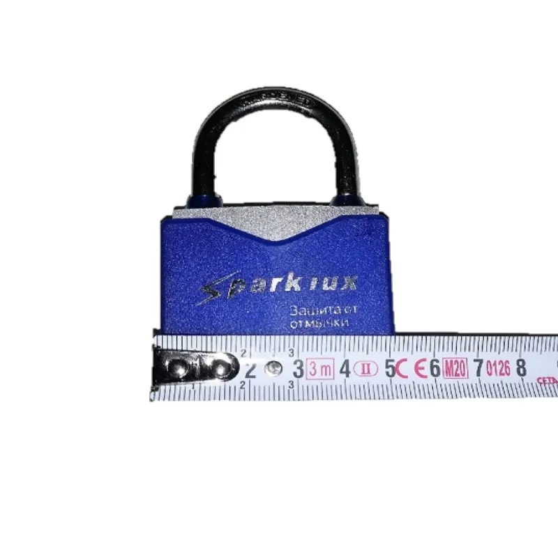 Замок навесной 50мм цветной 3ключа в комплекте | Обустройство дома