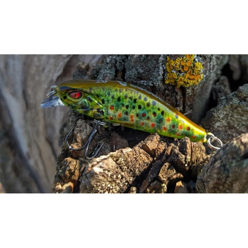 Daiwa Prorex Flat Minnow 50 SS воблер на голавля окуня форель