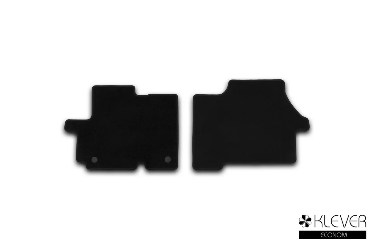Коврики в салон Klever Econom FIAT Ducato 2012- фург. 2 шт. (текстиль) |