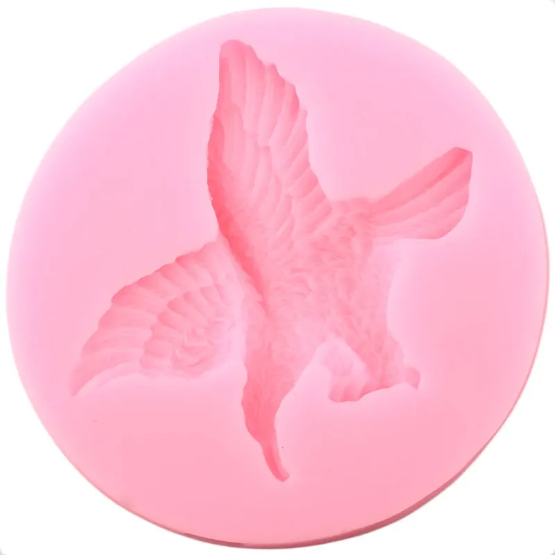 Орел Птица силиконовые формы DIY вечерние кекс фигурки жениха и невесты Fondant