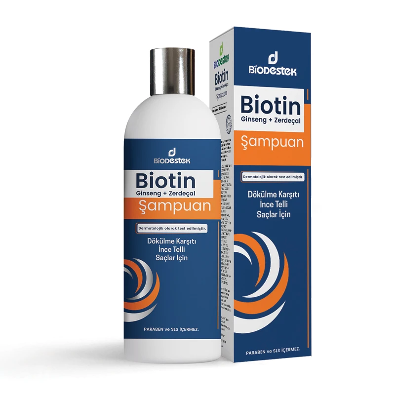 Biodestek Biotin &amp Turmeric Shampoo Anti-Hair Loss/Ginseng Keratin Ginseng Hair Loss Treatment Care Anti-hair of lost and weakened hair | Дом