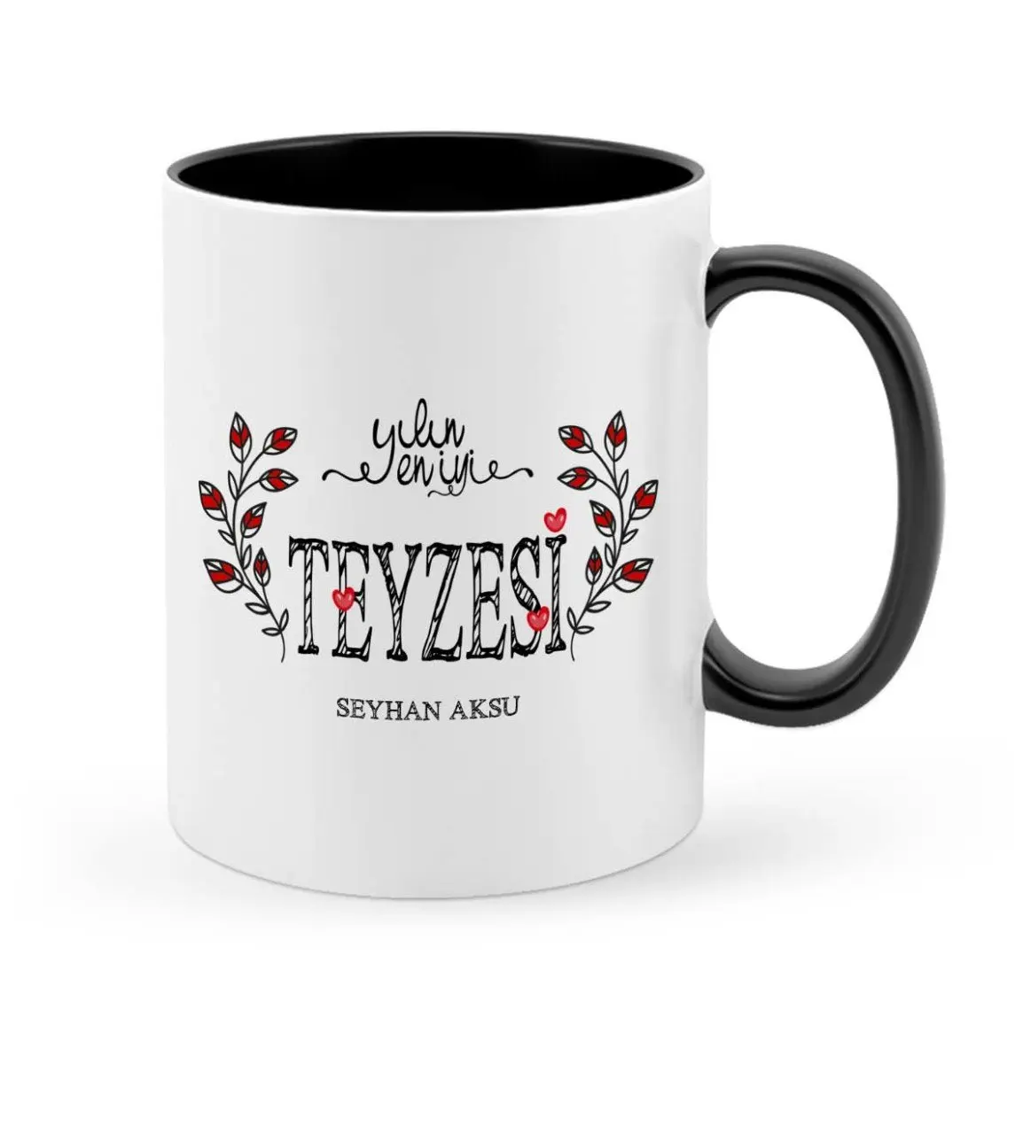 

Персонализированные лучший год Teyzesi черная кружка чашка