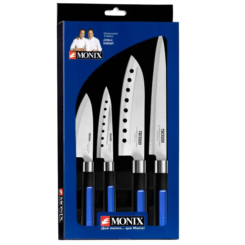 Monix Solid Plus-набор из 4 японских кухонных ножей изготовленных высококачественной