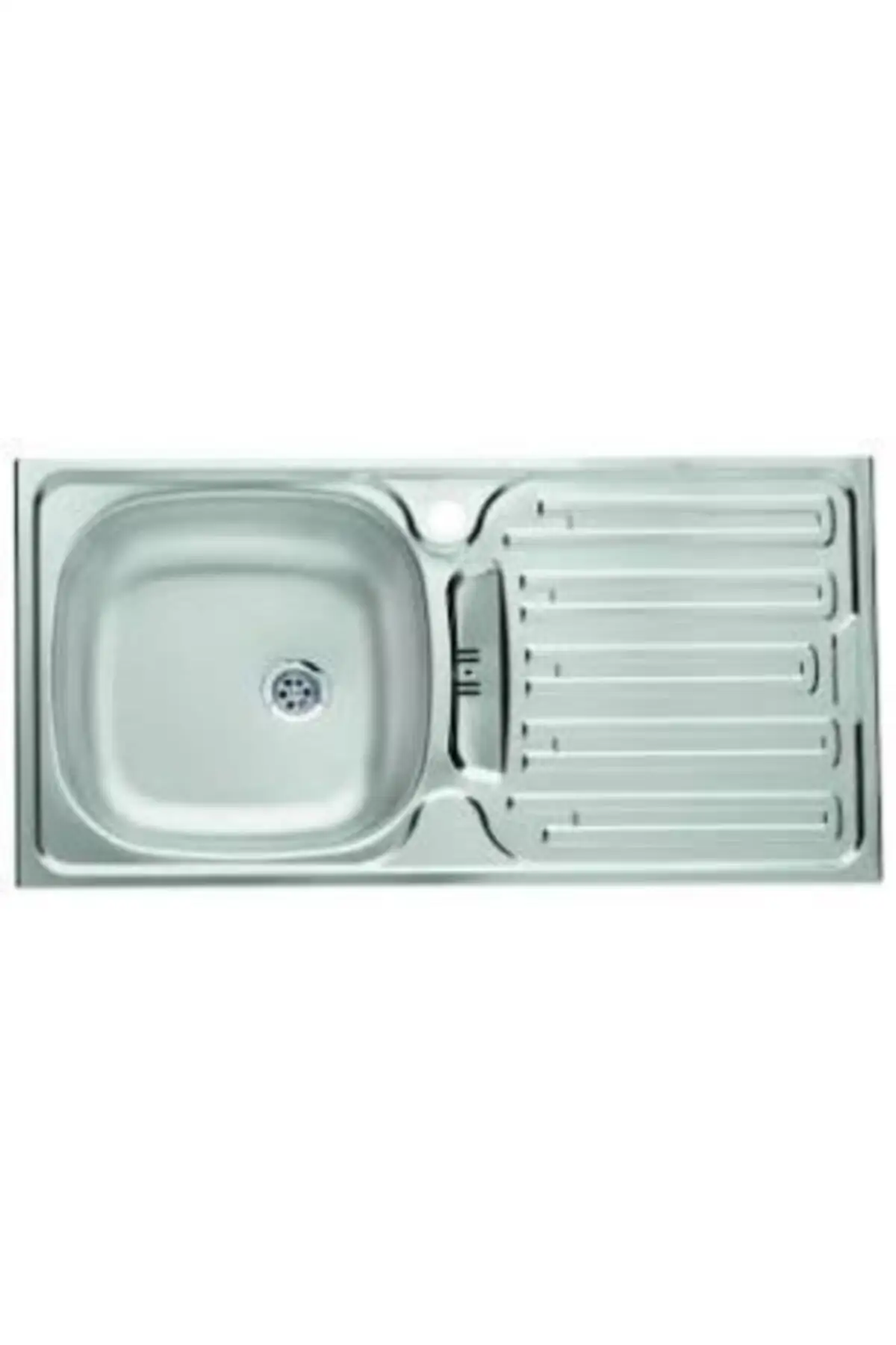 

Dominox Dml 614 Decorated Kitchen Sink With Right Drainer