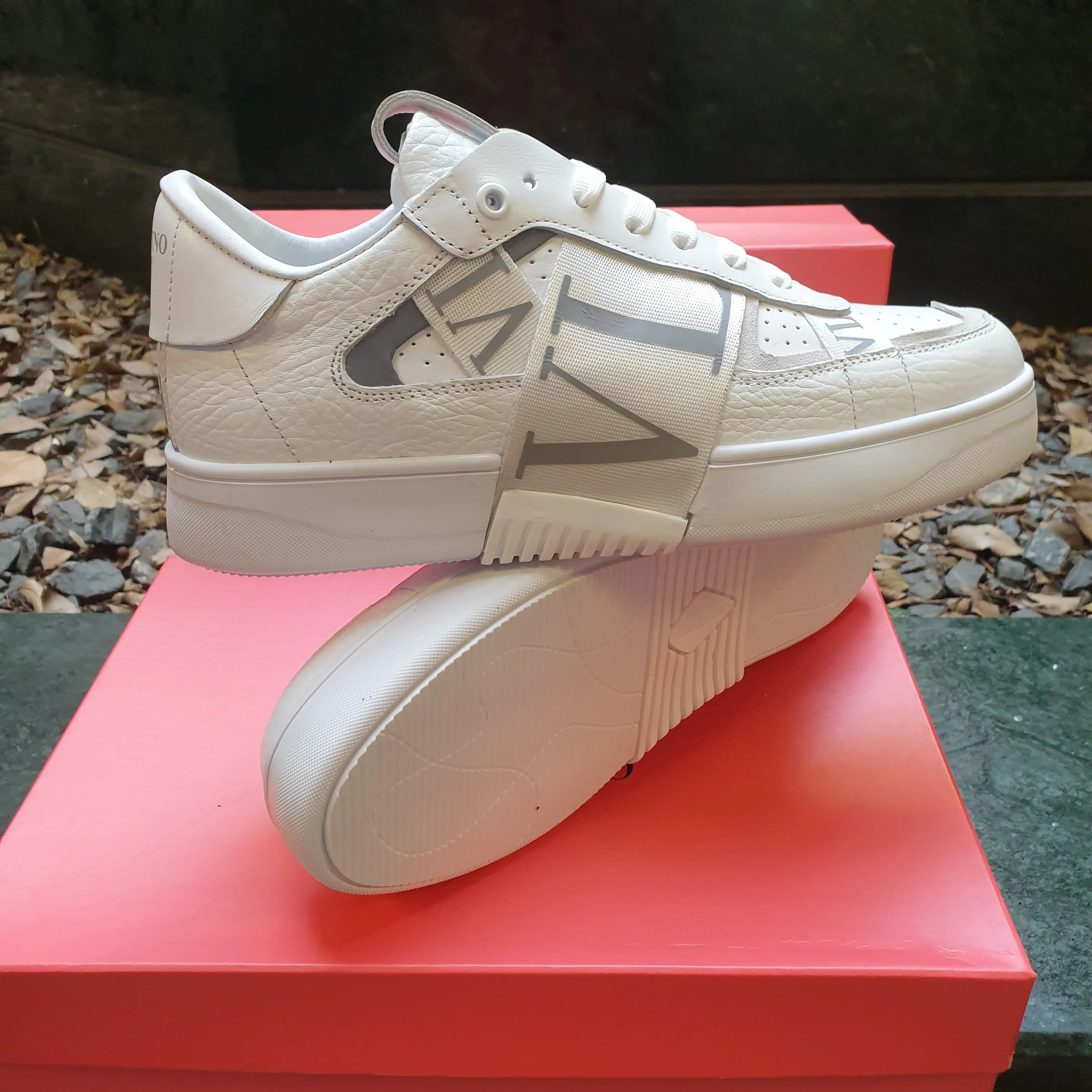 

Luxury Men Sneaker Shoes High Quality 100%100 Real Leather Hand made No China!