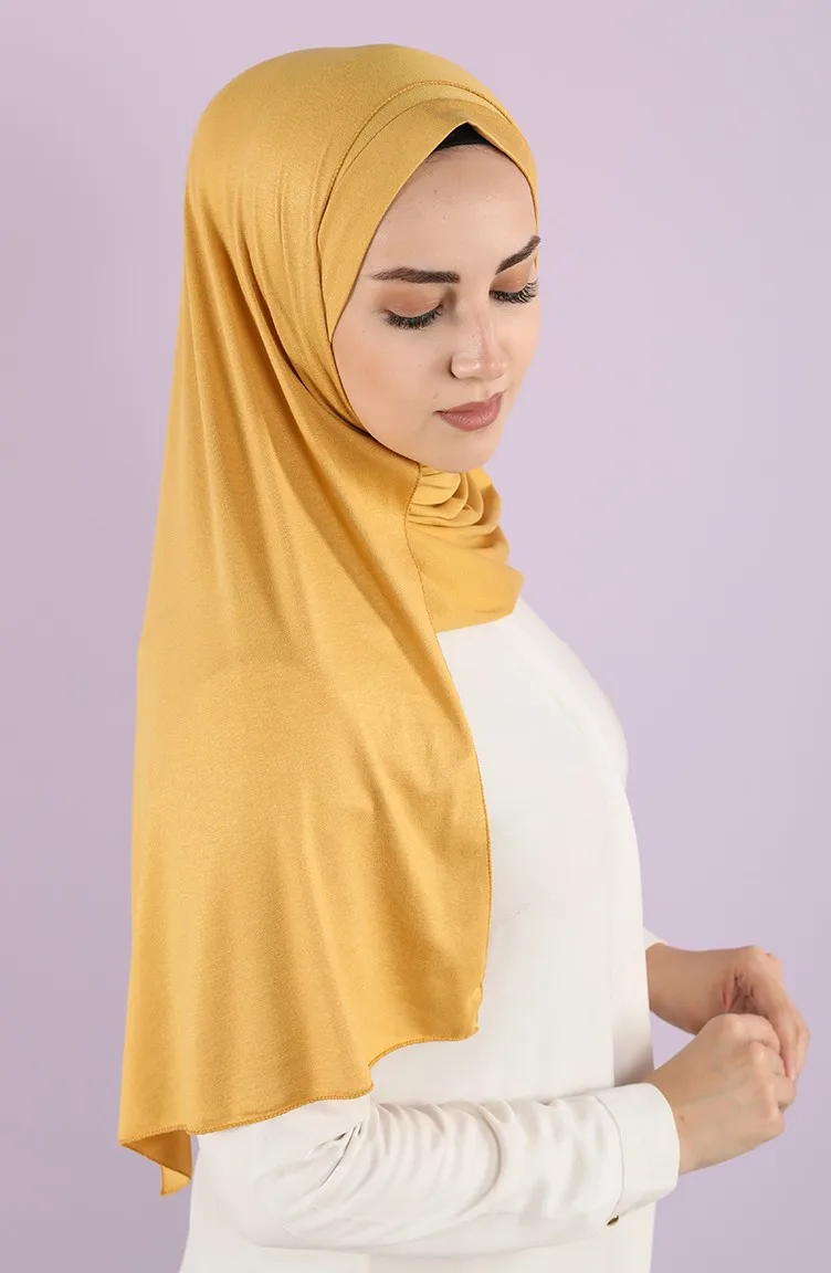 

Practical Snap Combed Cotton Shawl Simple Seasonal Useful Comfortable Stylish Anti-Sweat Soft Women Muslim Fashion Hijab Wear