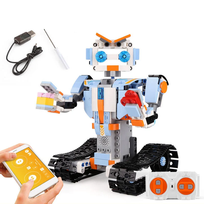 DIY Boost креативный инструментарий технический умный робот RC пульт дистанционного управления отслеживаемая функция питания строительные блоки технические кирпичные игрушки