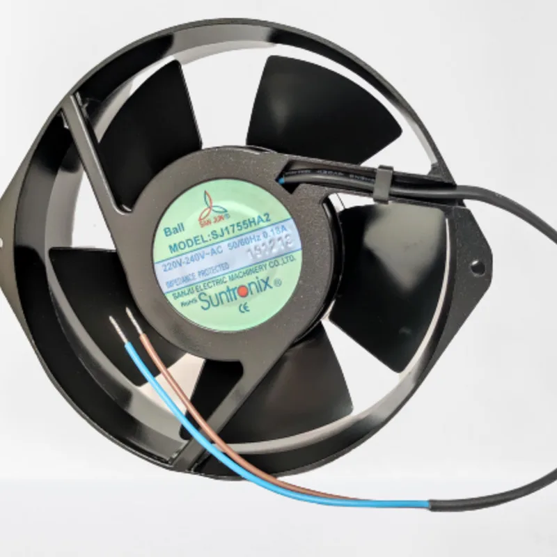Вентилятор осевой 220В Sanjun SUNTRONIX SJ1755HA2 220V AC 0.18A высокотемпературный 172x150x55