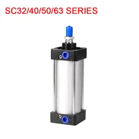 pneumatic cylinder sc32405063mm stroke 25 1000mm double acting aluminium standard air cylinders