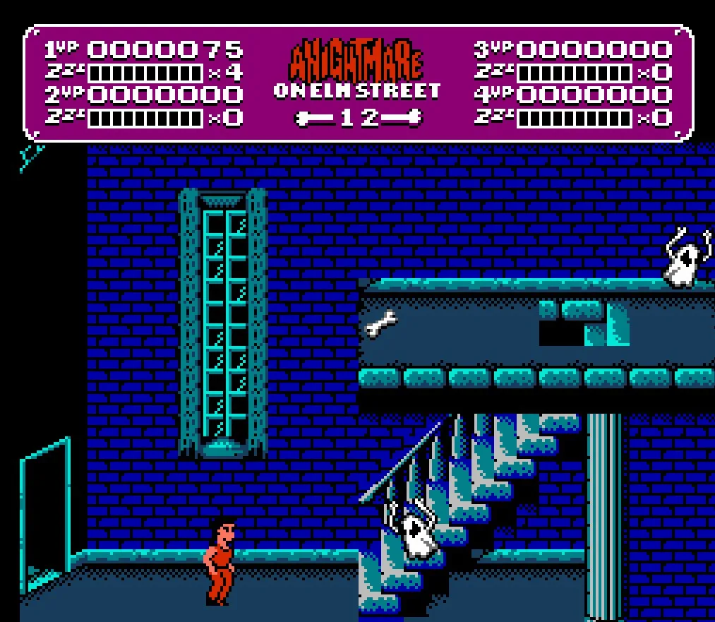 Nightmare on Elm Street cartridge for Dandy (game Dendy Famicom 8-bit) | Game Deals