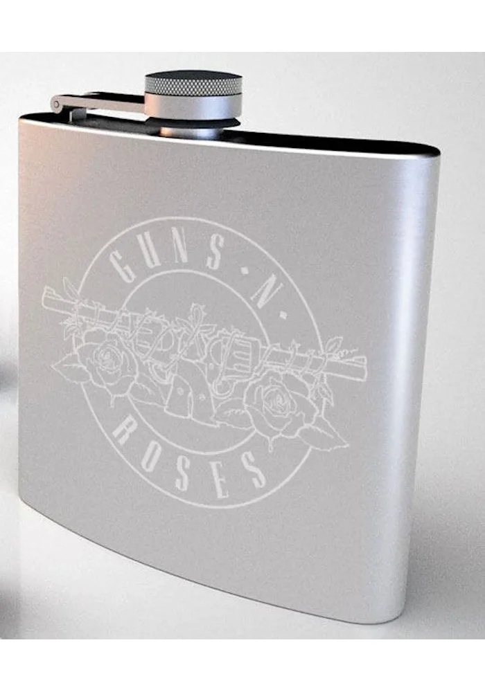 GB EYE GUNS N ROSES логотип фляжка бедра металлическая Новинка|Игровые фигурки и