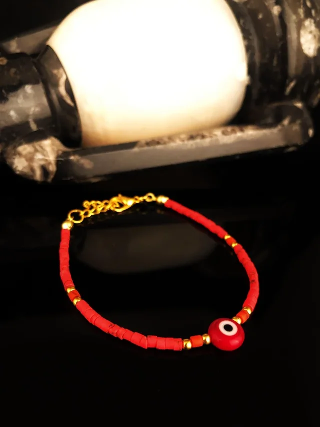 

Dr Stone Natural Stone Women Coral Stone Gold Plated Bracelet KRB423 439749709