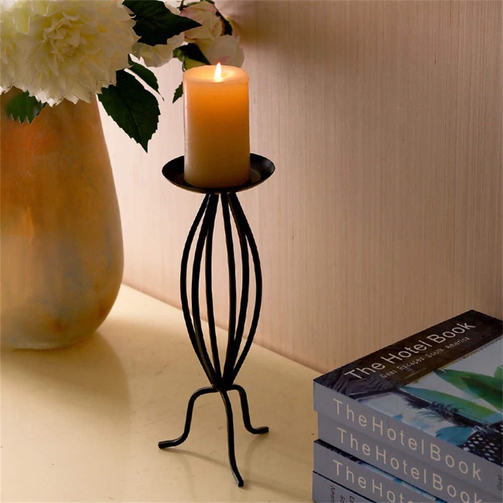 

Креативный Ретро 3d-фон в европейском стиле подсвечник для ужина при свечах Свадебная вечеринка романтическое украшение поднос для свечей