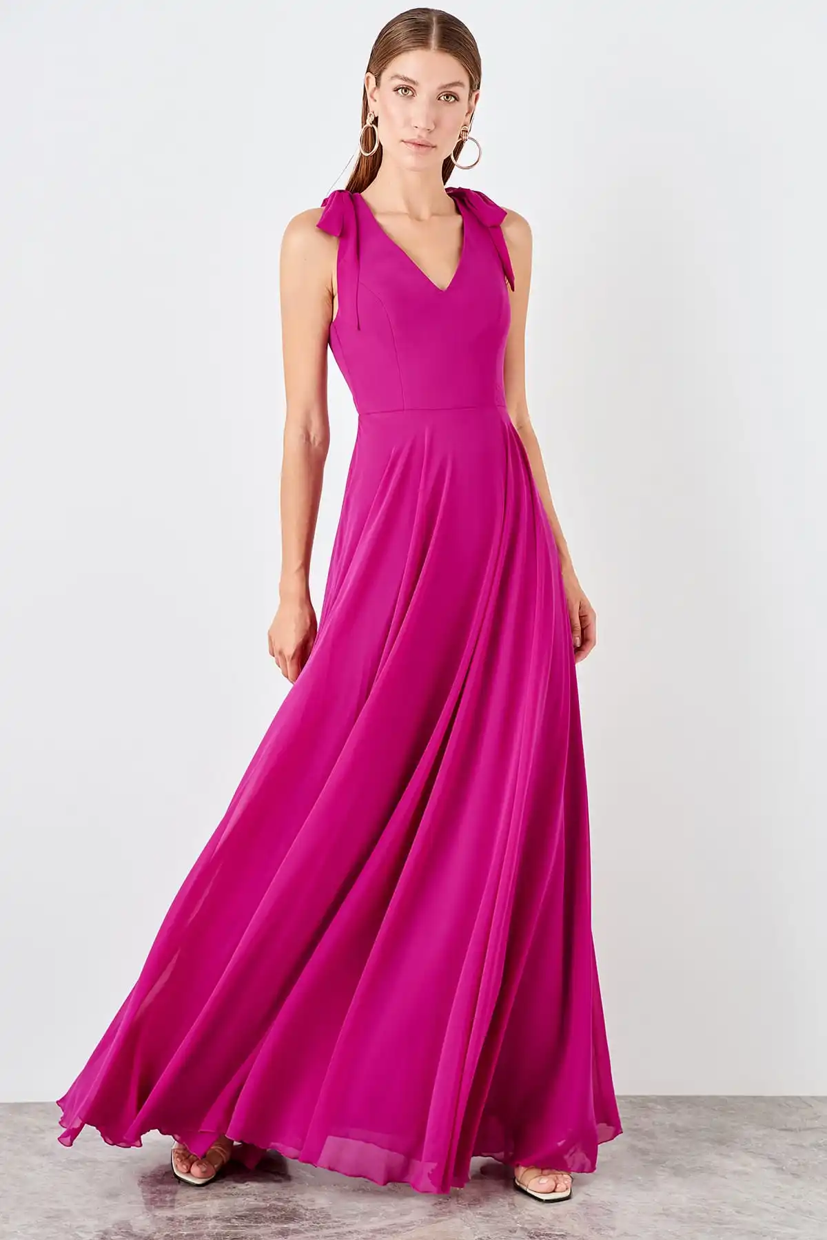 Trendyol вечернее платье TPRSS19AE0043|Вечерние платья| |