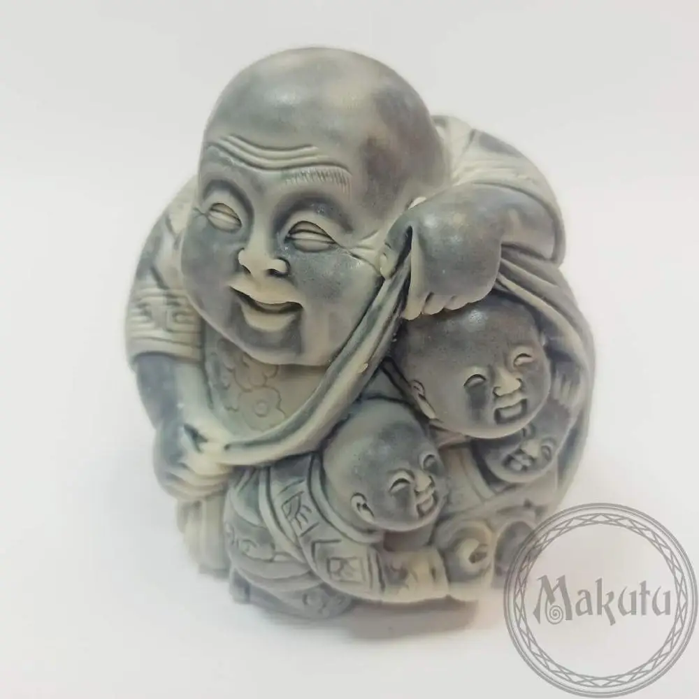 Статуэтка &quotХотей с детьми в мешке&quot 8 см|Статуэтки и миниатюры| |