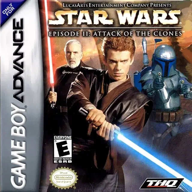 Звездные Войны Эпизод 2 (II): Атака клонов (Star Wars Episode Attack of the Clones) Русская Версия (GBA) |