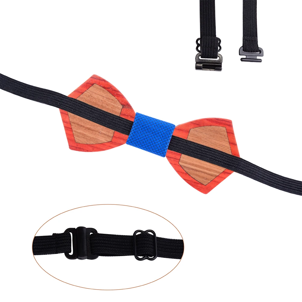 Новинка деревянный галстук бабочка для мужчин носовой платок запонки брошь