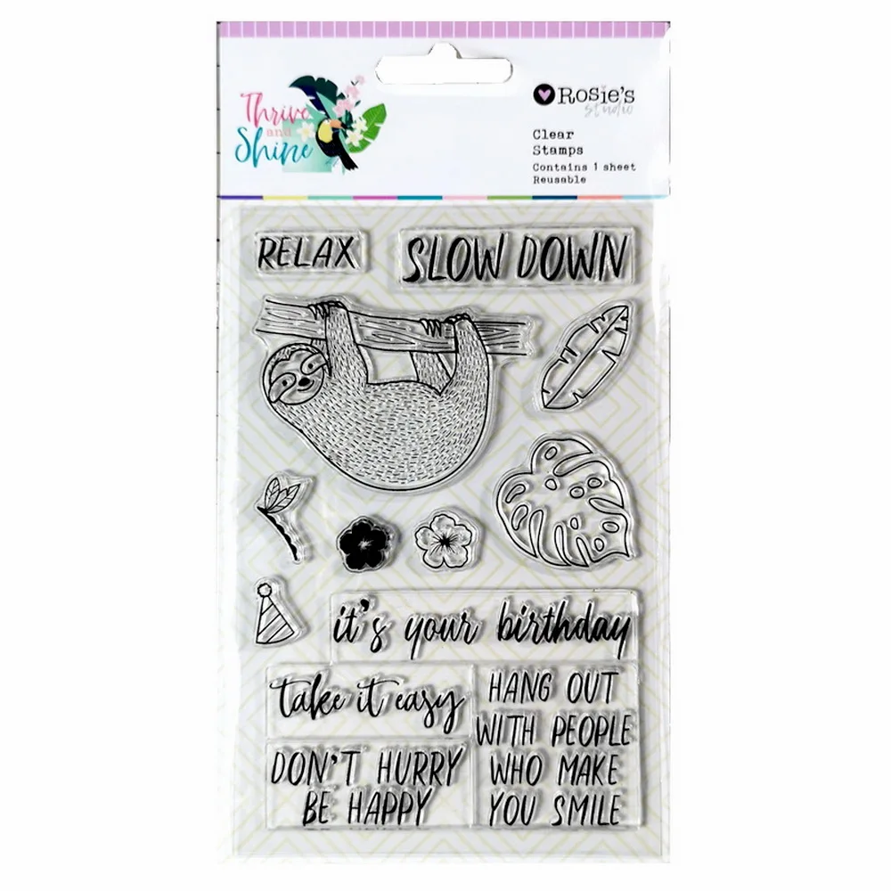 Прозрачные печатные печати CRZCrafter прозрачные силиконовые Ленточные поделки DIY