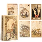 Красная настольная игра Silson Lenormand в стиле ретро, 36 карт