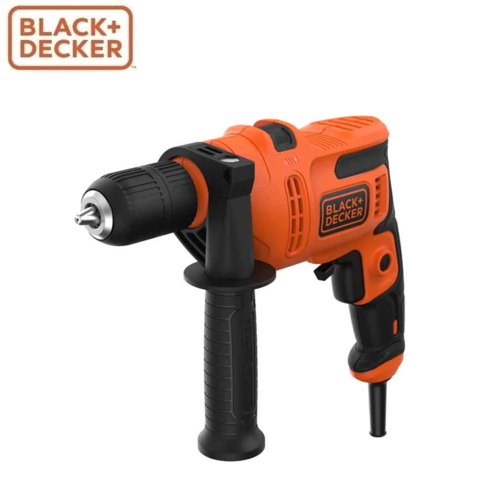 Электронная ударная дрель BLACK+DECKER BEH200 QS 500 Вт|Электрические дрели| |