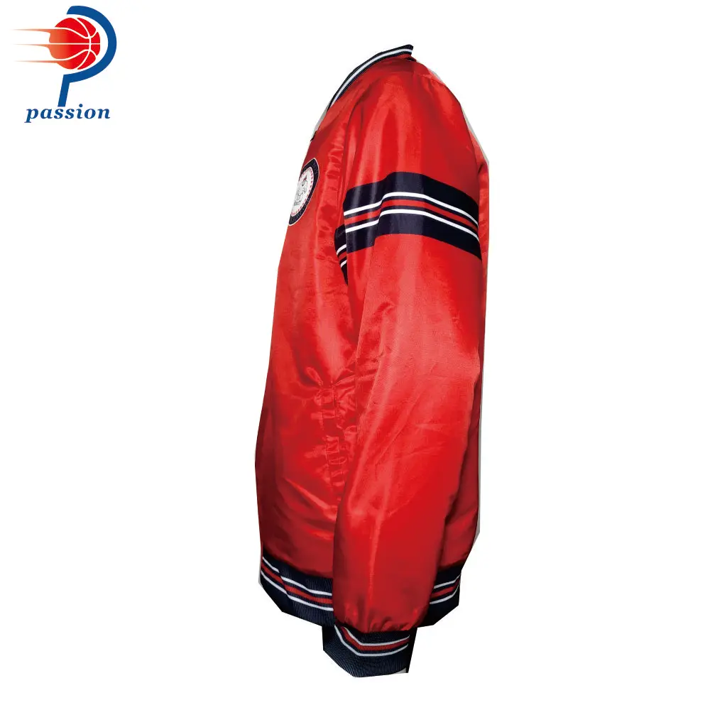 Новый дизайн бейсбольная куртка на заказ в стиле хип-поп уличная одежда