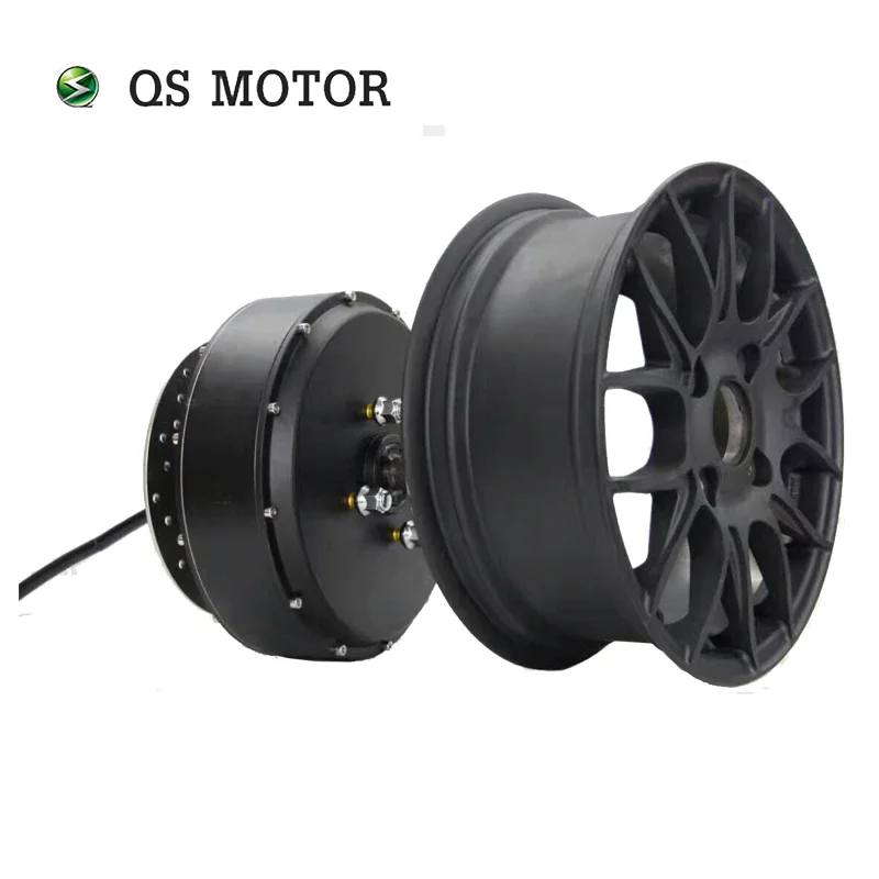Супер мощность qs 5000 Вт V4 72V100KPH 12*5 0 дюймов ширина одиночного вала в колесах мотор