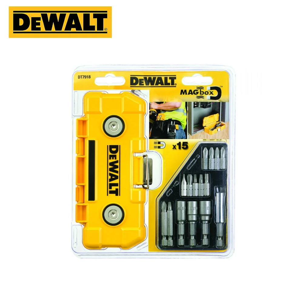Набор бит и торцевых головок в магнитном боксе DeWalt DT7918-QZ | Инструменты