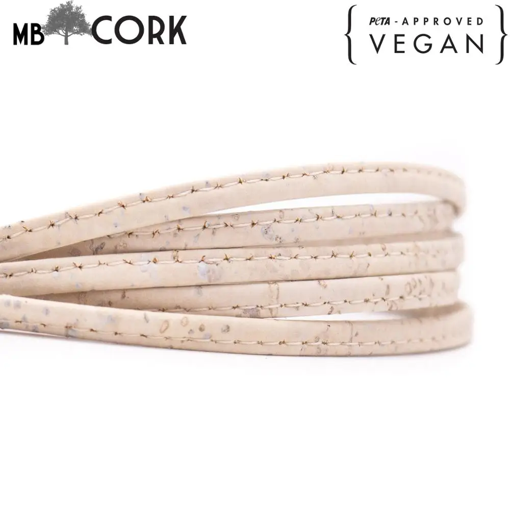 10 метров 5 мм белый плоский пробковый шнур фотоаксессуары для ювелирных