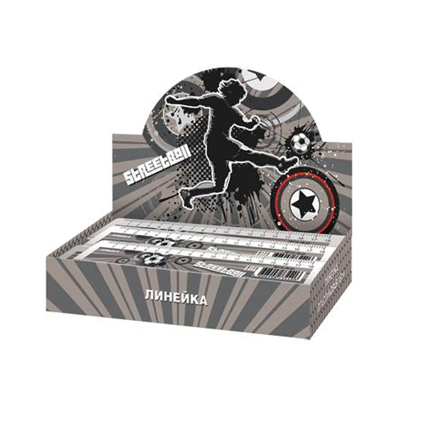 Линейка Proff 18 см | Канцтовары для офиса и дома