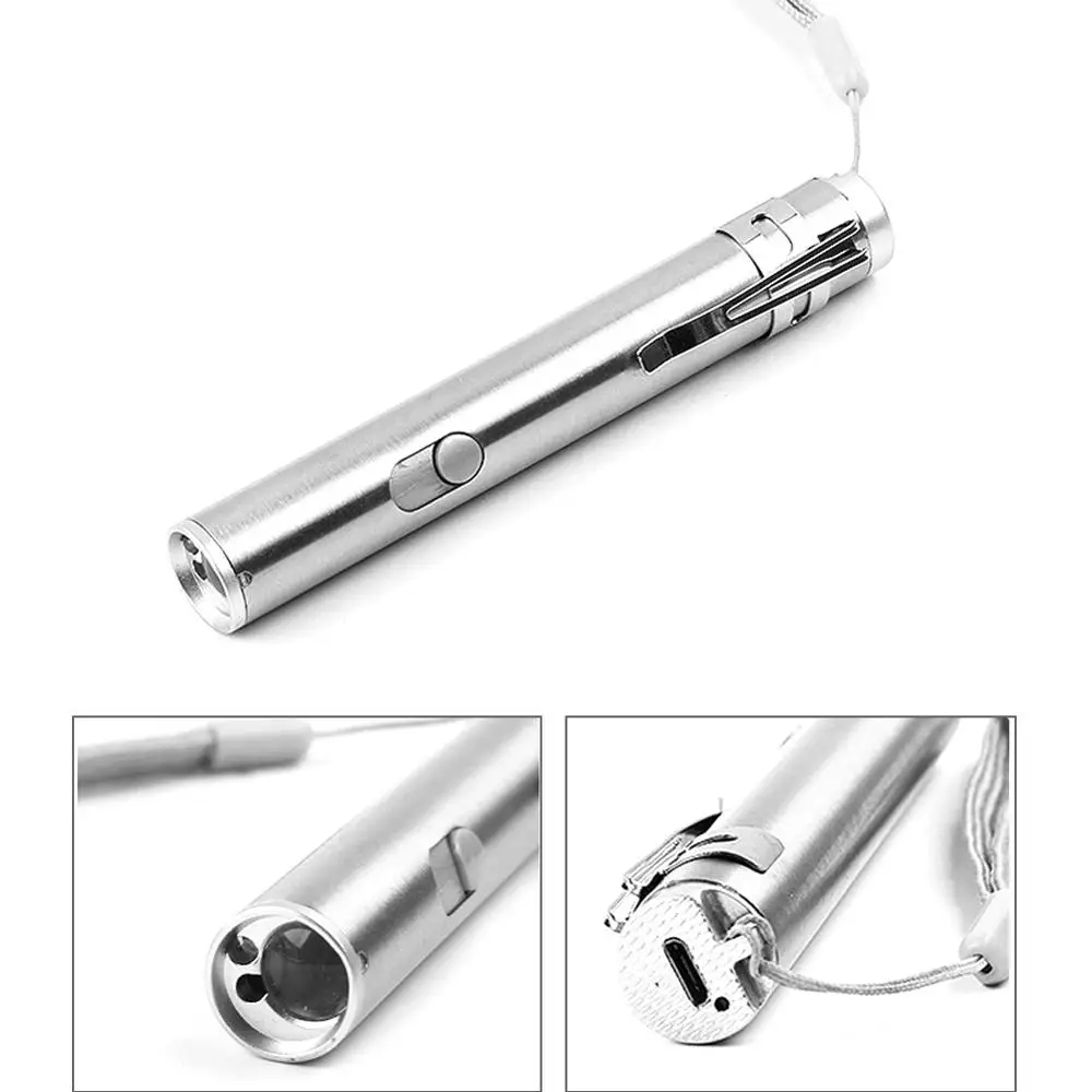 Мини портативный маленький светодиодный фонарик водонепроницаемый брелок с