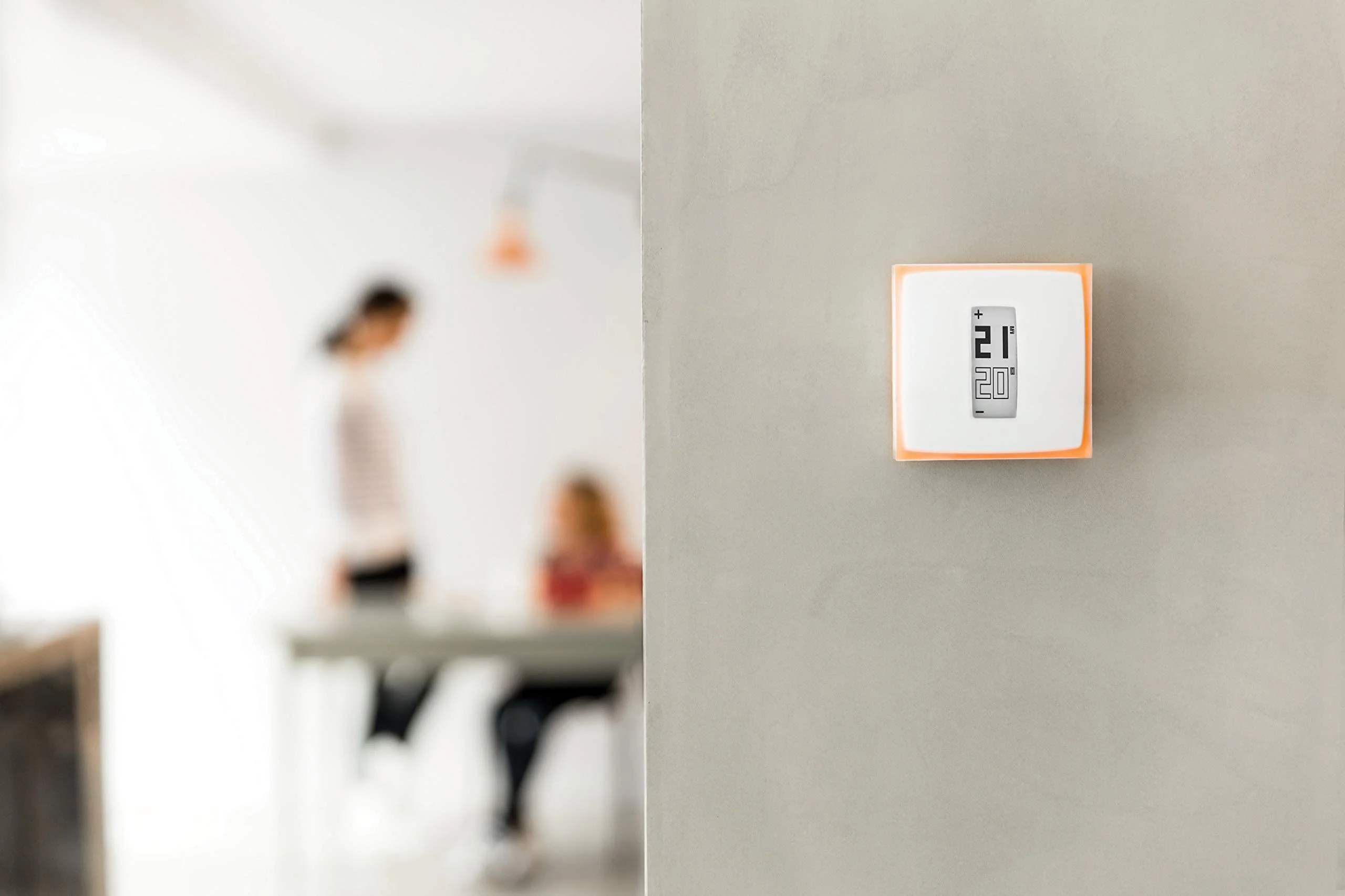 Умный термостат Netatmo совместимый с iOS Wi-Fi энергосберегающий Домашний набор деталь