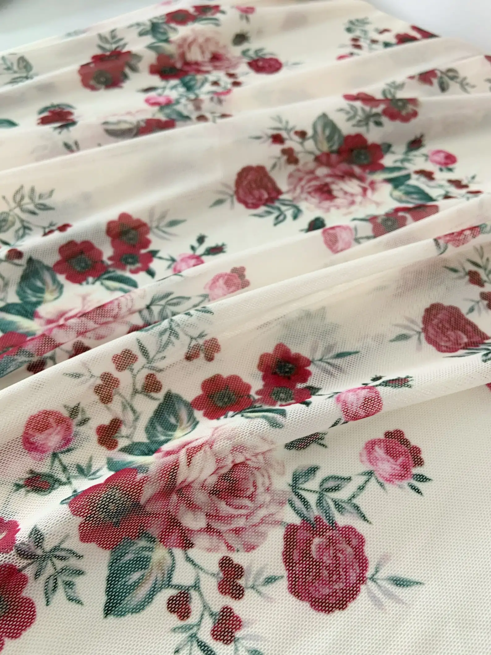 

4 Way Stretch Spandex Fabric Roses and Flowers Print Fabric Diy Sewing Women Dress Sexy Dance Clothing TL001
