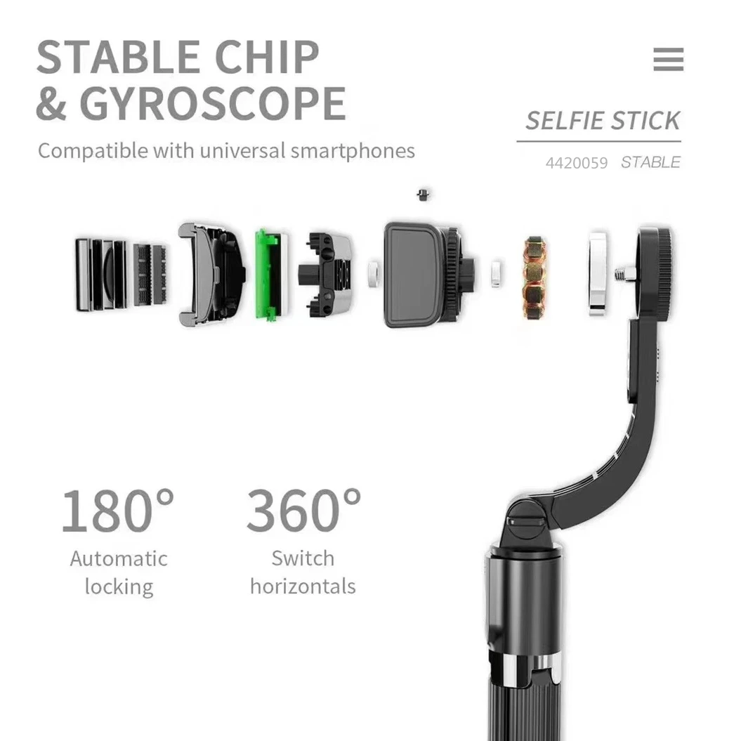 Новинка 2022 карманный стабилизатор Roreta беспроводной Bluetooth-Стабилизатор телефона