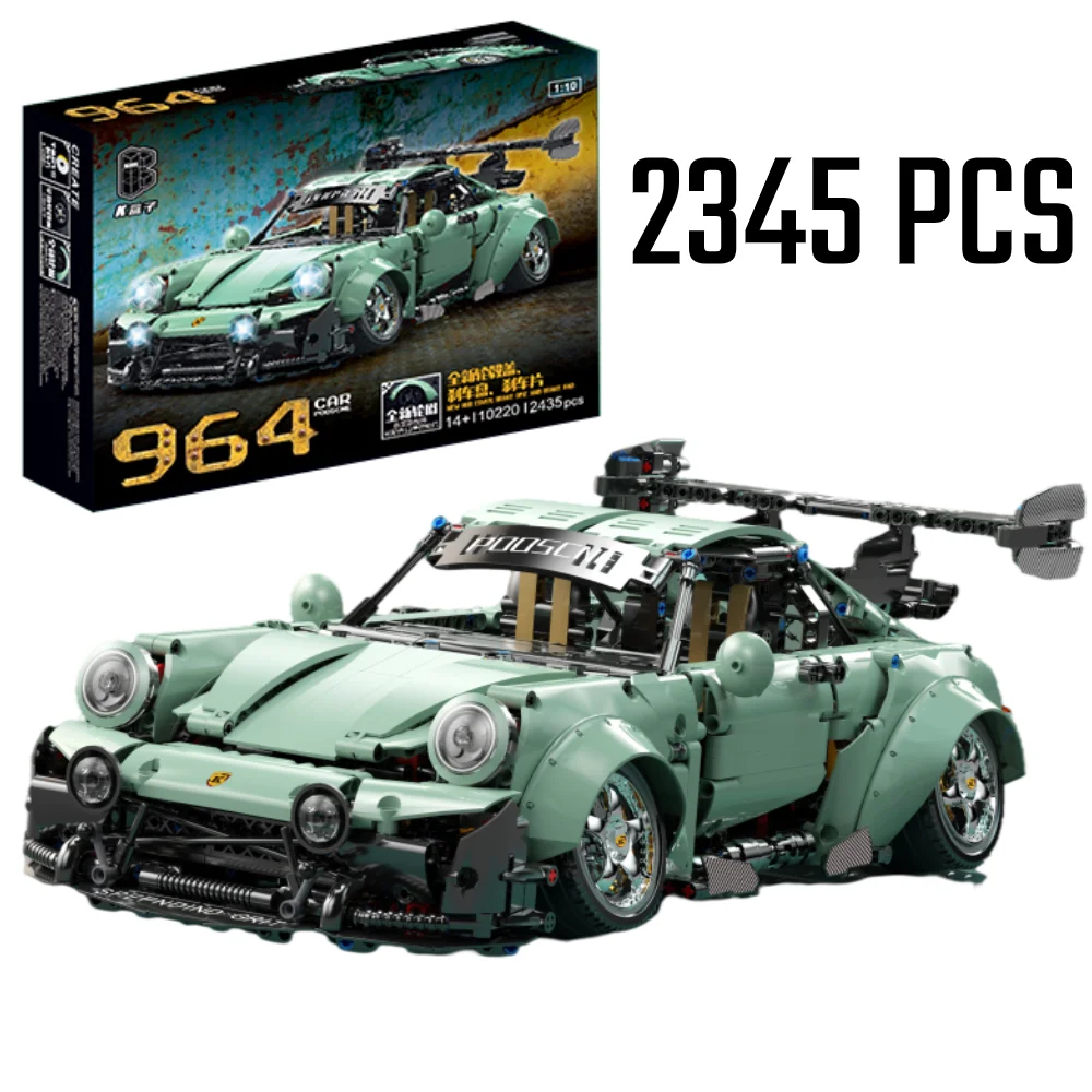 

Новый высокотехнологичный Супер спортивный автомобиль MOC, гоночный телефон, модель детского мальчика, подарки на день рождения, рождествен...