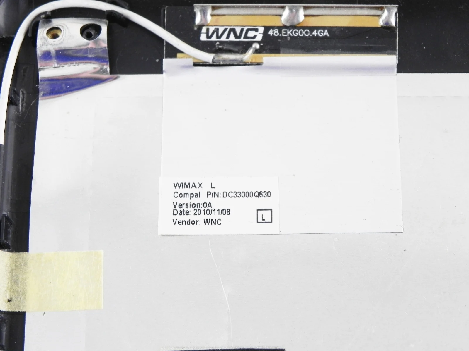 Lenovo IdeaPad Z460 Z465 LCD крышка матрицы AP0E3000630 |