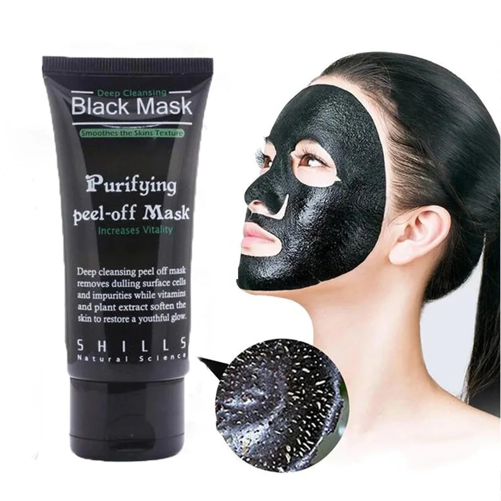 

NO BOX Dead Sea Mud Facial Blackhead Remover Mask Cream Skin Care Shrink Pores Acne Black Head Removal Nose Deep Cleansing Masks