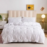 3d bedding sets plain solid simplicity duvet cover bed no sheet single double queen king 220x240 size bedclothes quilt cover set