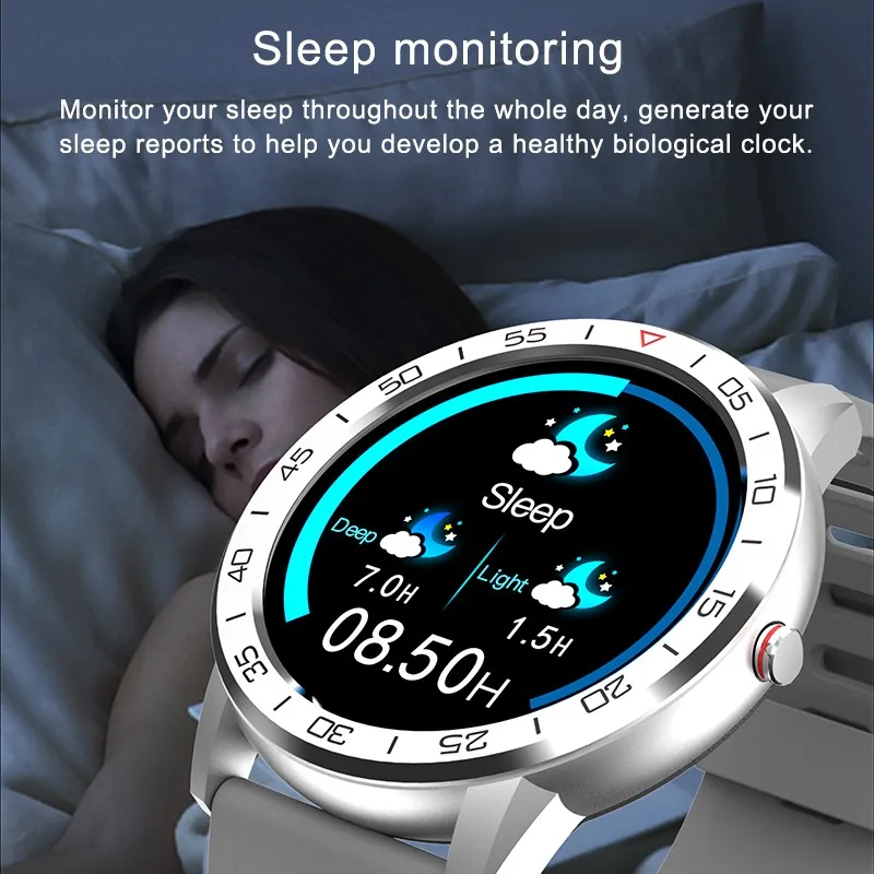 

2021 New Smart Watch Women Men Stylish Smartwatch Bracelet Blood Pressure Heart Rate Monitoring Sports Watch For Android IOS