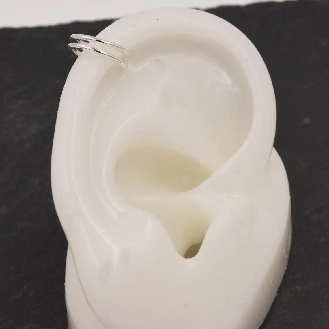 

Custom 925 sterling silver ear studs, double-layer ear clips, ear bone clips without pierced ears