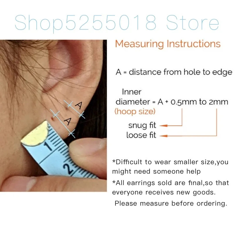 

Classic Hoop Earrings For Women,Small loop Ear Bone earlobe piercing Buckle,925 sterling silver Earring party fine jewelry gifts