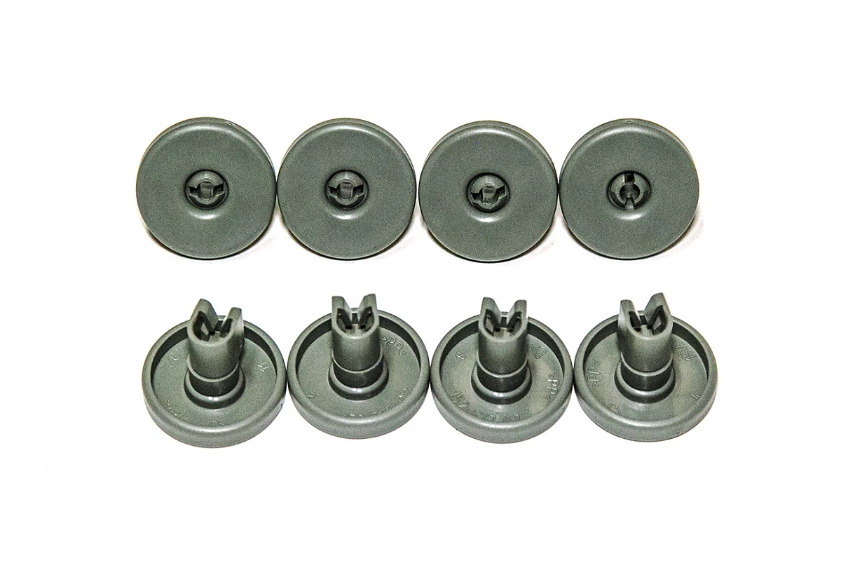 Rollers bottom basket dishwasher Electrolux Zanussi AEG Ikea 50286965004 8 PCs | Dish Washer Parts
