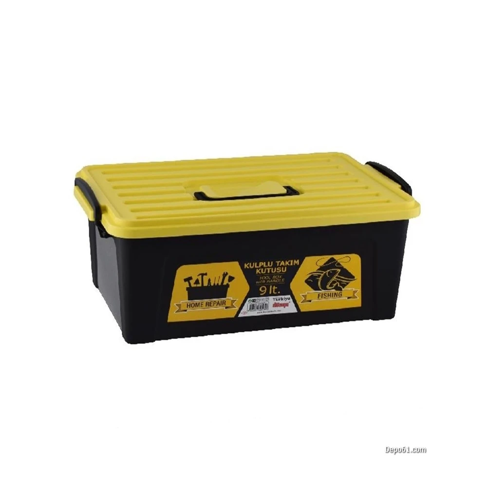 

Bahat Plastic Tool Box with Handle 9 liters