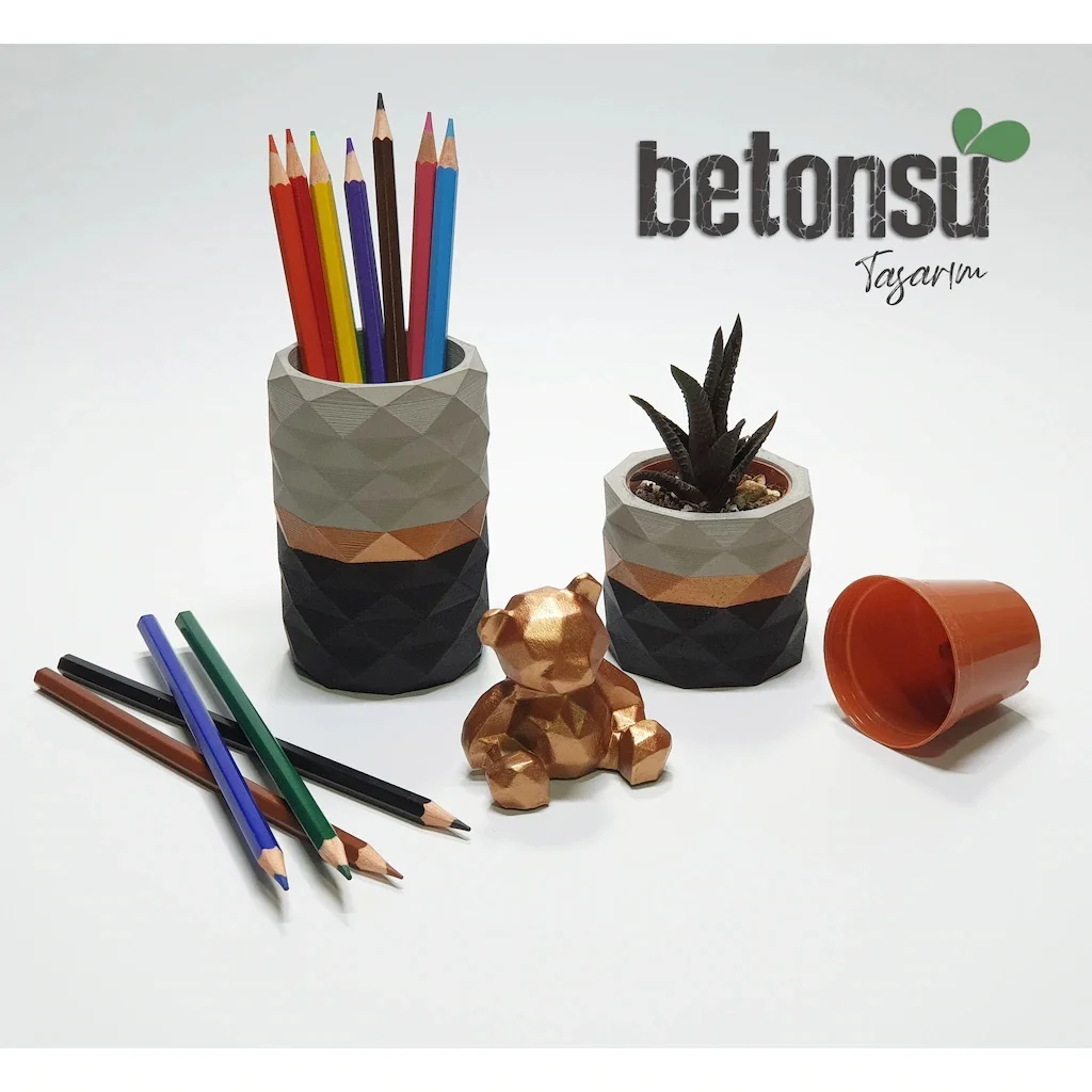 Держатель для карандашей декоративный Настольный органайзер из офисный