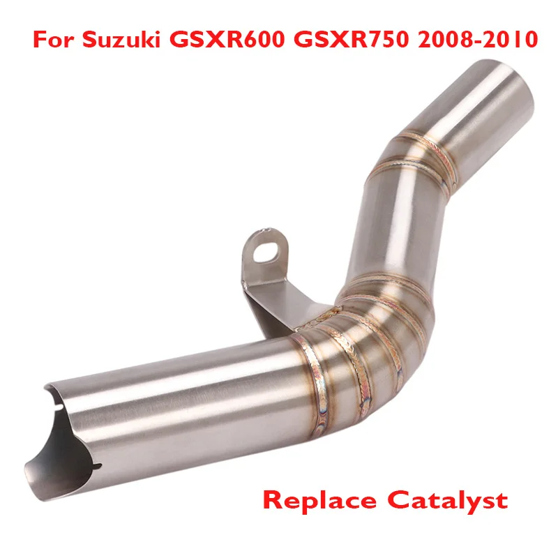 

Мотоциклетная выхлопная система средняя звеньевая труба Соединительная труба для Suzuki GSXR600 GSXR750 2008 2009 2010