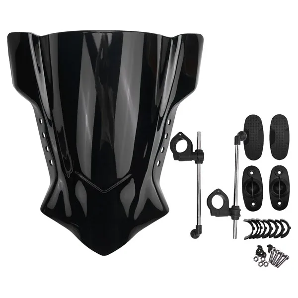 

Motorcycle Adjustable WindSn Windshield for Yamaha MT03 MT25 MT07 FZ07 MT09 FZ09 FZ8 YZF R6 SR400
