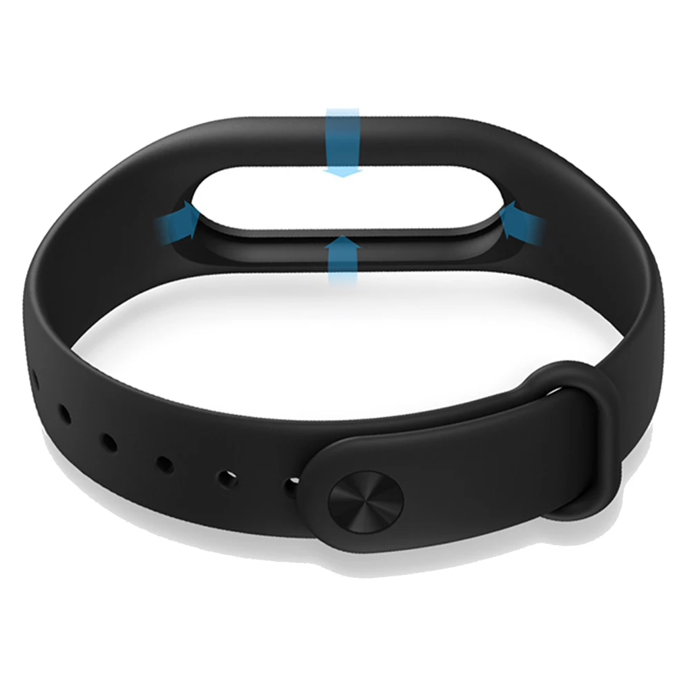 Replacement case, watch strap, wrist soft silicone bracelet for Xiaomi Mi Band 3 / 4